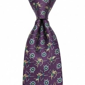 Brooks Brothers Silk Necktie Novelty Archer Pattern Business Career‎